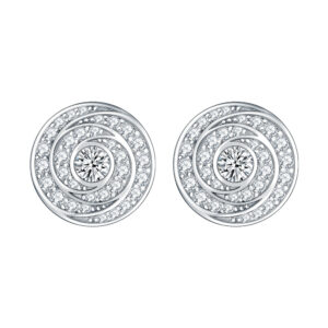 Sterling silver stud earrings for women
