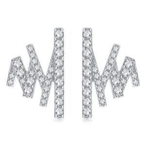 S925 silver stud earrings are a niche hit sterling silver zircon earrings