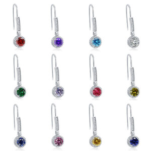 Ladies Suliu Sterling Silver Zircon Earrings S925 Silver European and American Fashion Earrings Earrings High Quality Wholesale Earrings