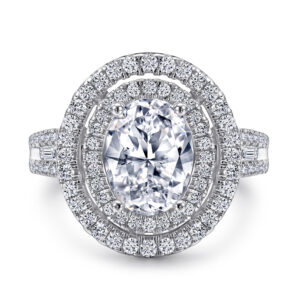 Popular S925 sterling silver ring women's wedding ring Dan shaped zircon row diamond silver jewelry manufacturers wholesale