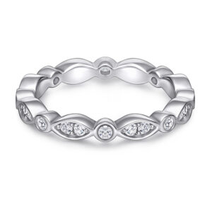 Explosive creative hot sale s925 sterling silver marquise full of diamond ring ring source manufacturers