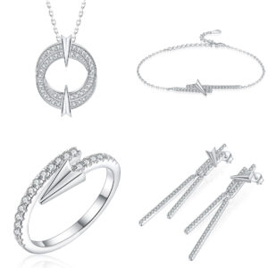 S925 Sterling Silver Fine Jewelry Set Women's Jewelry Bracelet