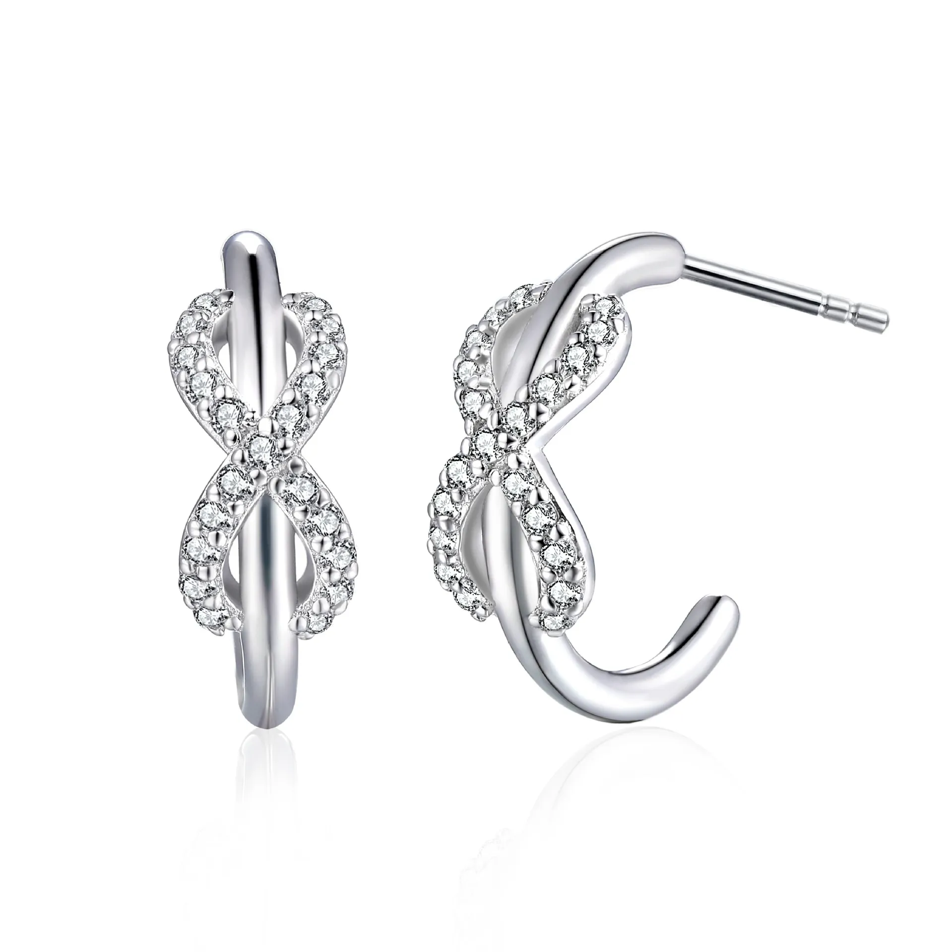 Popular jewelry silver rings earrings necklaces S925 sterling silver jewelry sets - Image 3