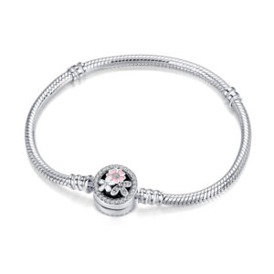 S925 sterling silver bracelet snake bone chain DIY basic chain