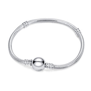 S925 Sterling Silver Basic Bracelet DIY snake bone chain bracelet