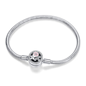 S925 sterling silver beads snake bone chain DIY bracelet women's bracelet basic chain