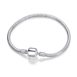 S925 sterling silver snake bone chain bracelet DIY charm fashion basic bracelet