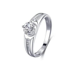 S925 Sterling Silver Zirconia Ring Diamond Ring