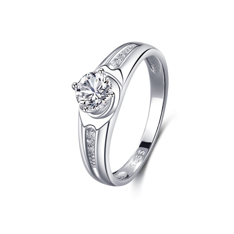 S925 Sterling Silver Zirconia Ring Diamond Ring