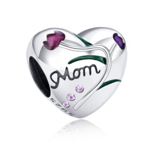 S925 Sterling Silver Beaded DIY Flower Pendant