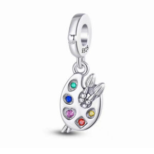 S925 Sterling Silver Beaded DIY Pendant Palette