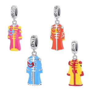 S925 Sterling Silver Beaded DIY Pendant Band Dress