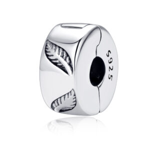 S925 sterling silver beaded DIY pendant with a buckle