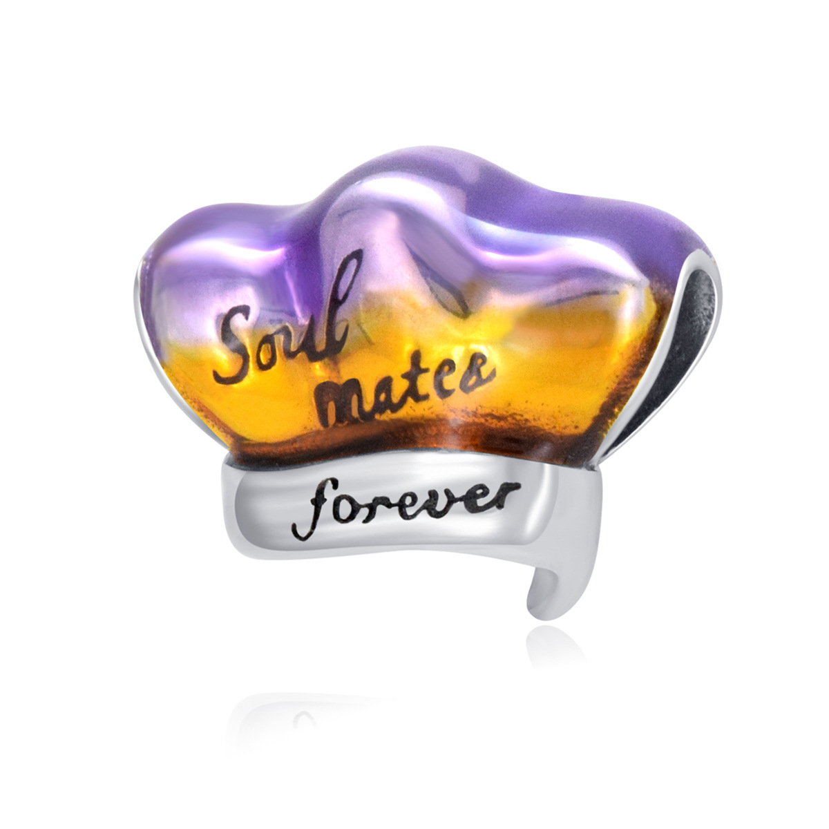 S925 sterling silver beaded DIY pendant