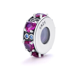 S925 Sterling Silver Beaded DIY Pendant Fixed Beads