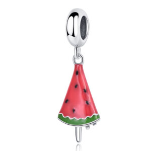 S925 Sterling Silver Beaded DIY Pendant Watermelon Ice Cream