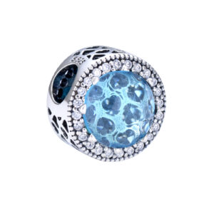 S925 sterling silver bead DIY pendant Ocean Star