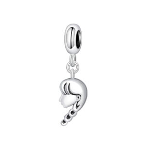 S925 sterling silver bead DIY pendant