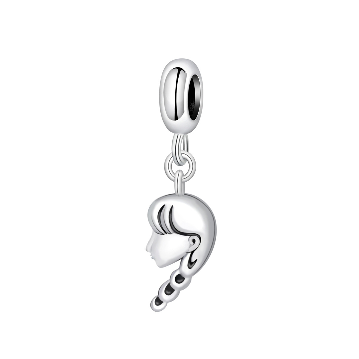 S925 sterling silver bead DIY pendant