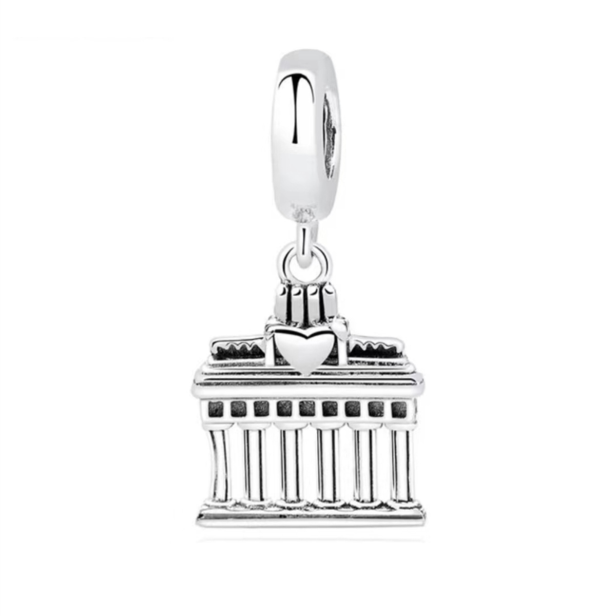 S925 sterling silver bead DIY pendant