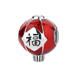 S925 sterling silver bead DIY pendant lantern