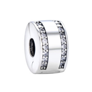 S925 sterling silver bead DIY pendant with spacer beads