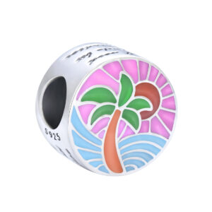 S925 sterling silver bead DIY pendant