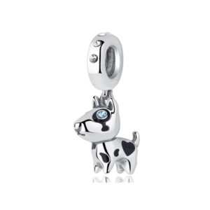 S925 sterling silver bead DIY pendant for puppies