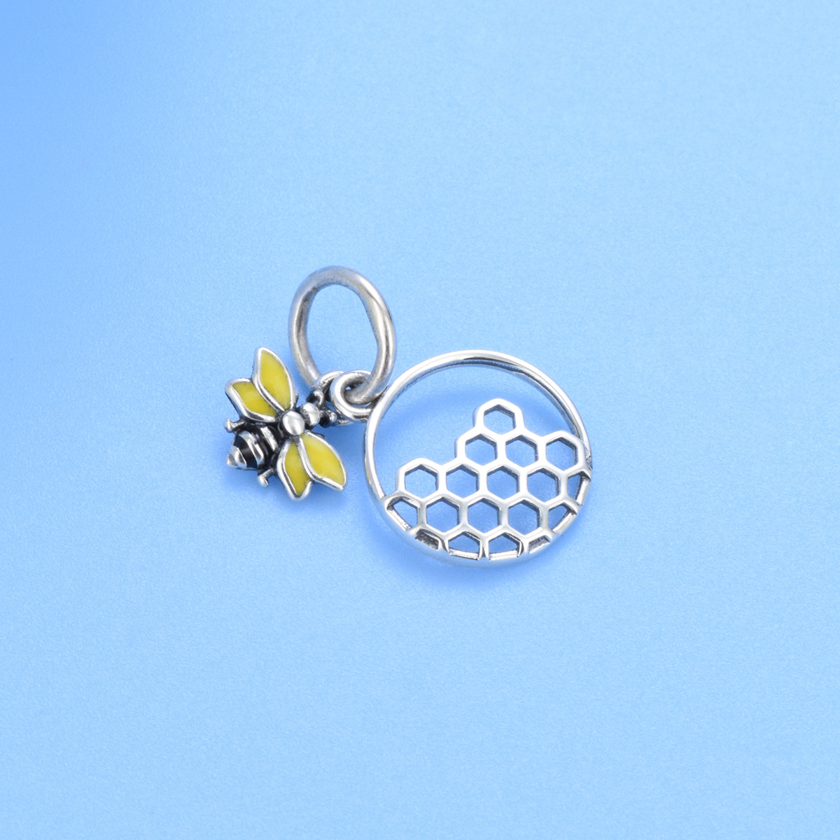 S925 Sterling Silver Beaded DIY Pendant Insects - Image 2