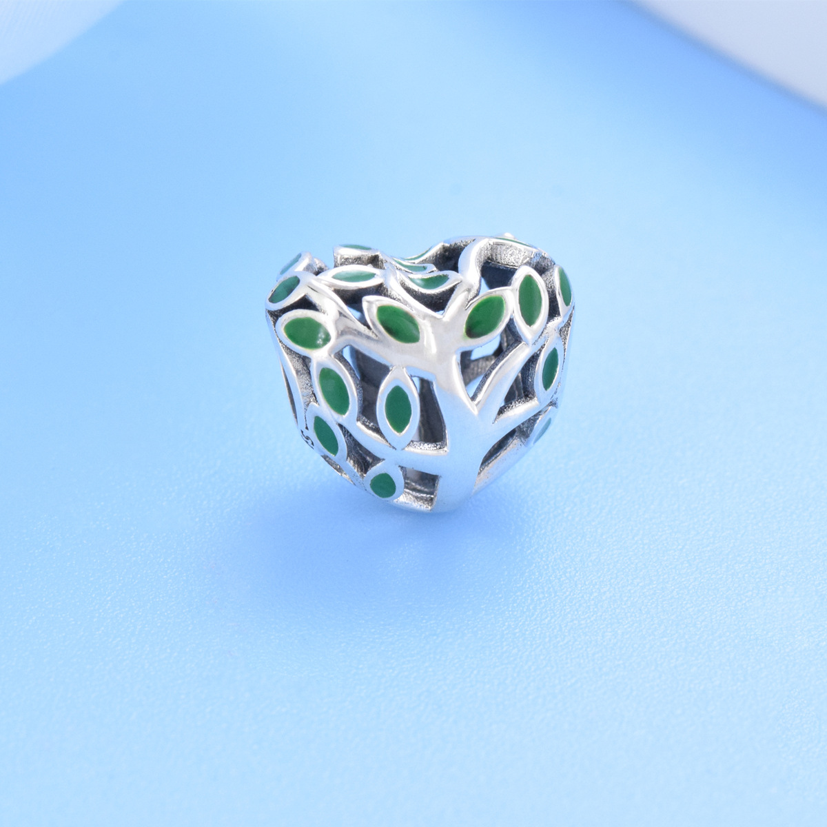 S925 sterling silver beaded DIY pendant love tree of life - Image 2