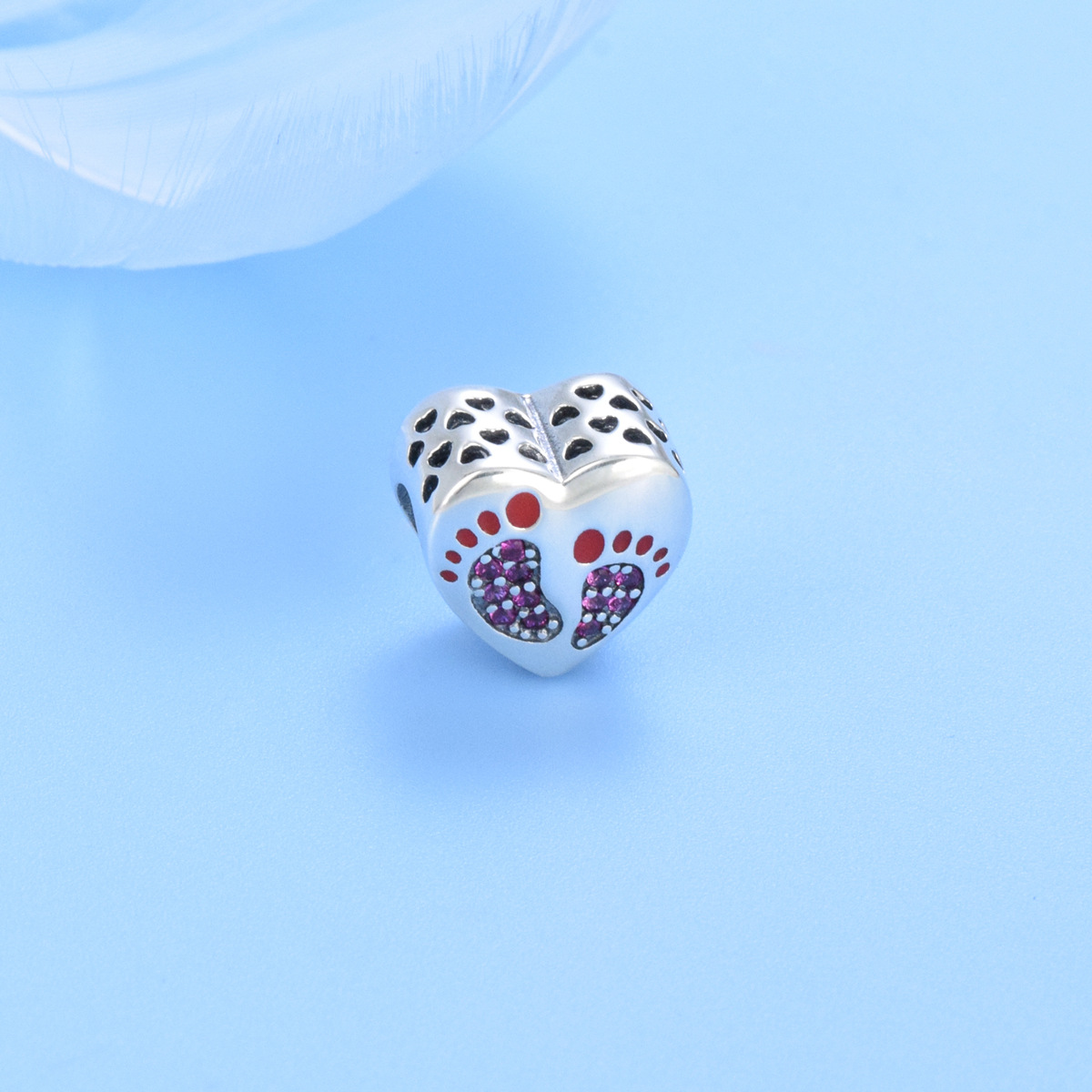 S925 Sterling Silver Beaded DIY Pendant Tree of Life - Image 2