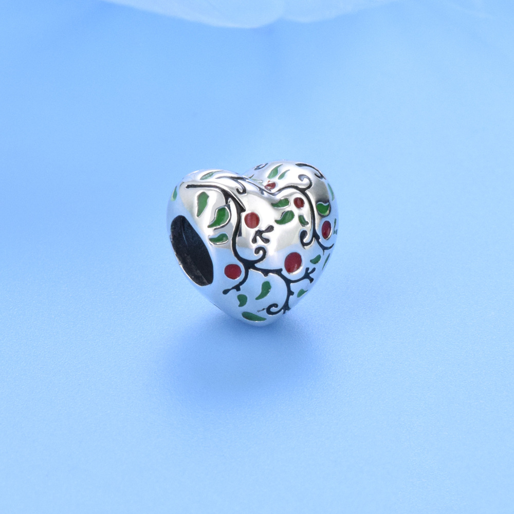 S925 Sterling Silver Beaded DIY Pendant Love Vine Man - Image 2