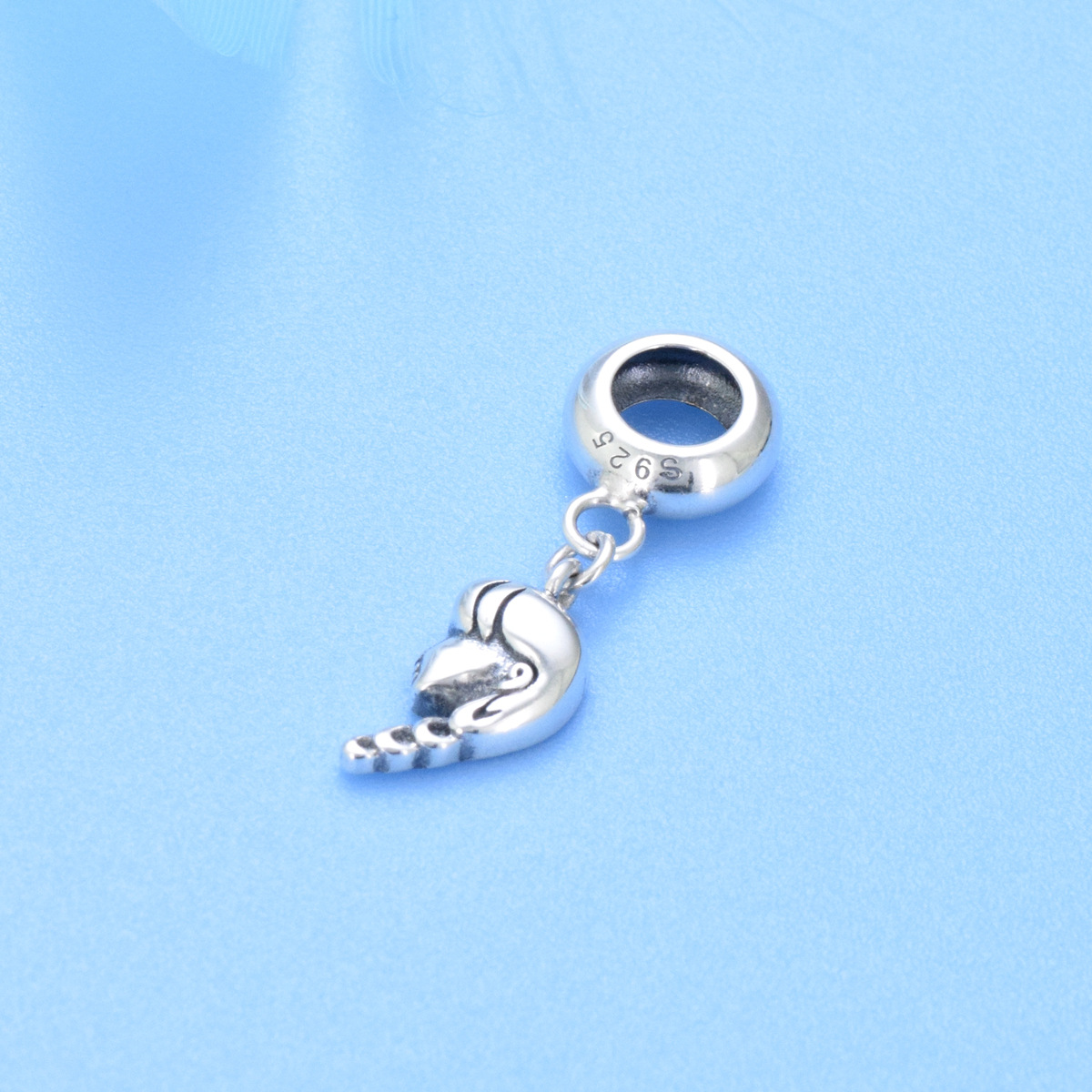 S925 sterling silver bead DIY pendant - Image 2