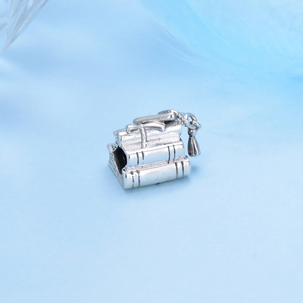 S925 sterling silver bead DIY pendant - Image 2