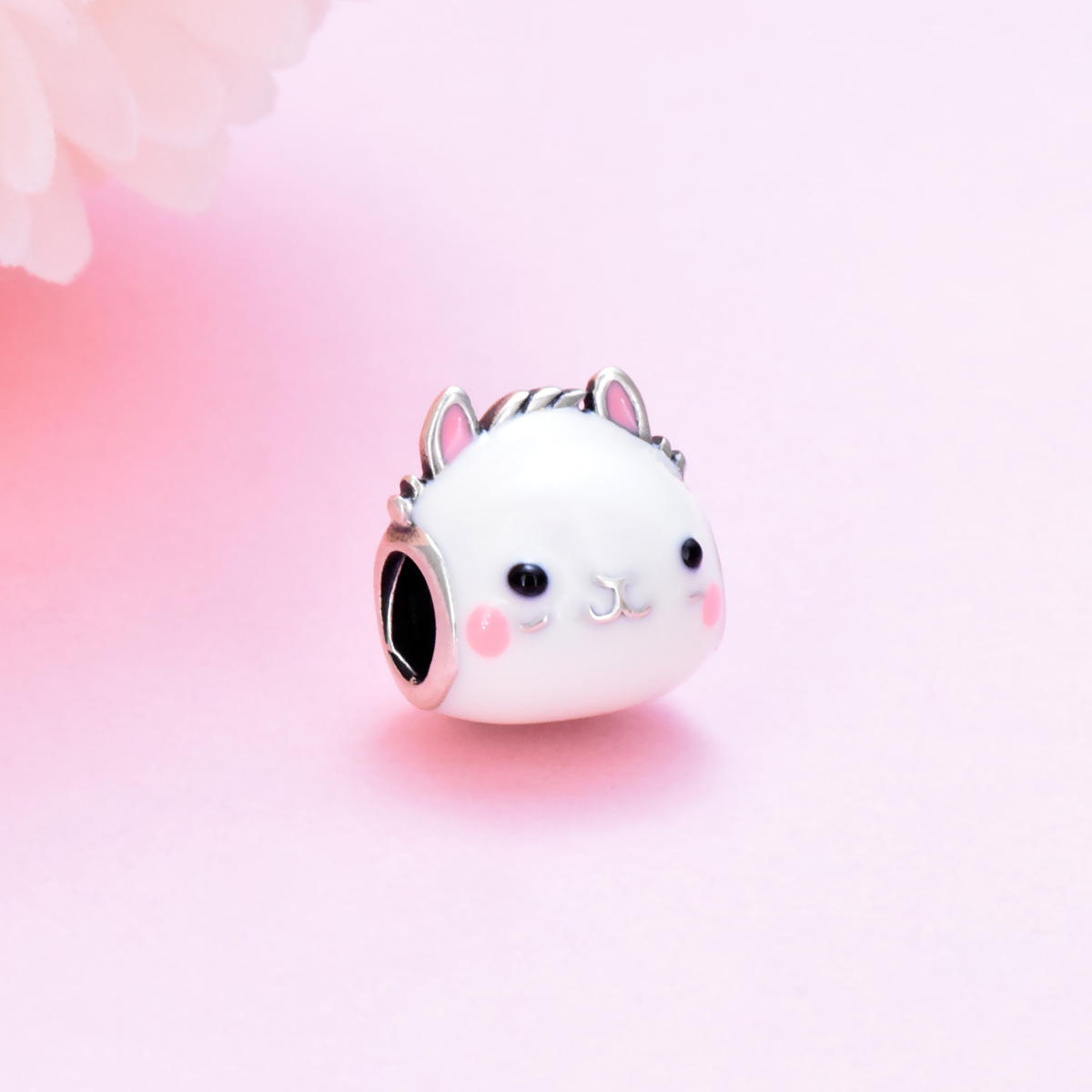 S925 sterling silver bead DIY pendant for cats - Image 2