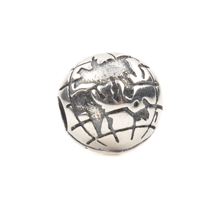 S925 sterling silver bead DIY pendant fixing buckle - Image 10