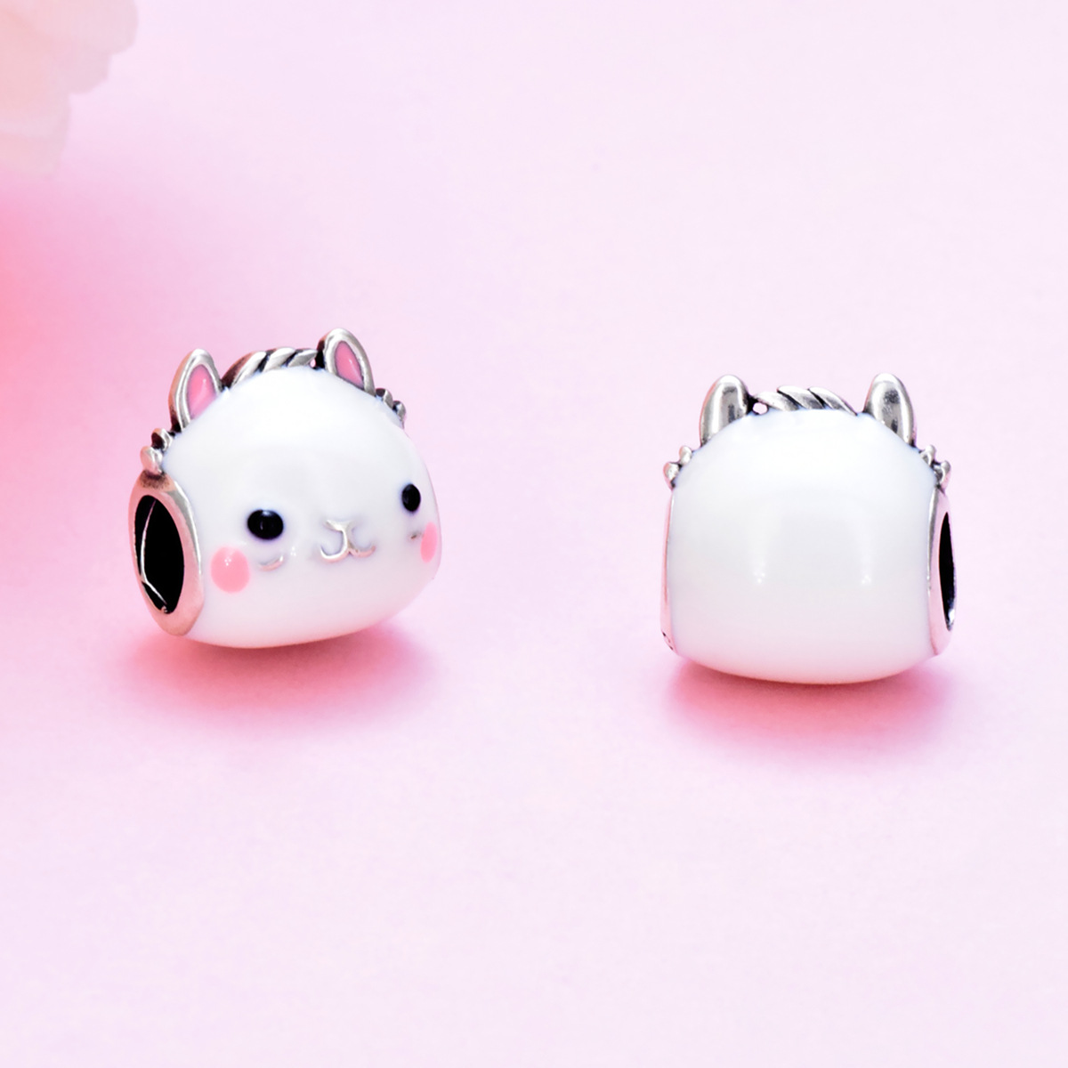 S925 sterling silver bead DIY pendant for cats - Image 3