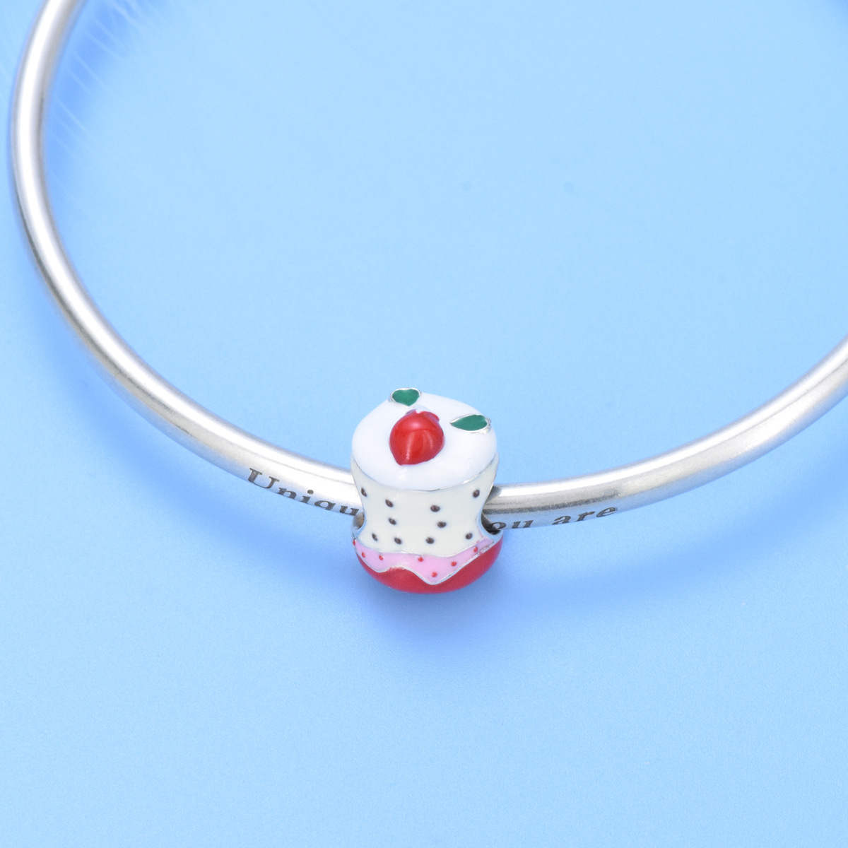 S925 Sterling Silver Beaded DIY Pendant Cake - Image 4