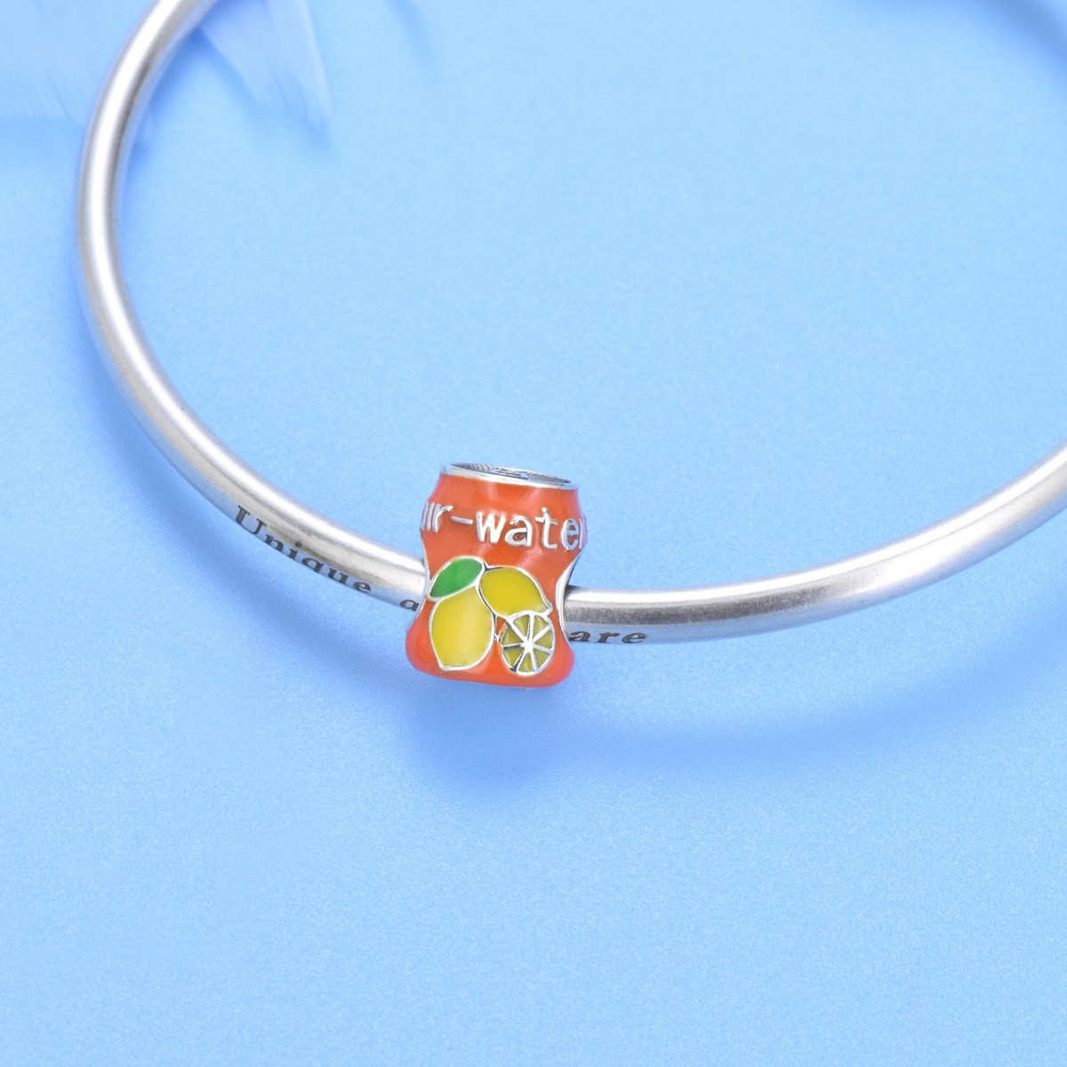 S925 sterling silver beaded DIY pendant can - Image 4