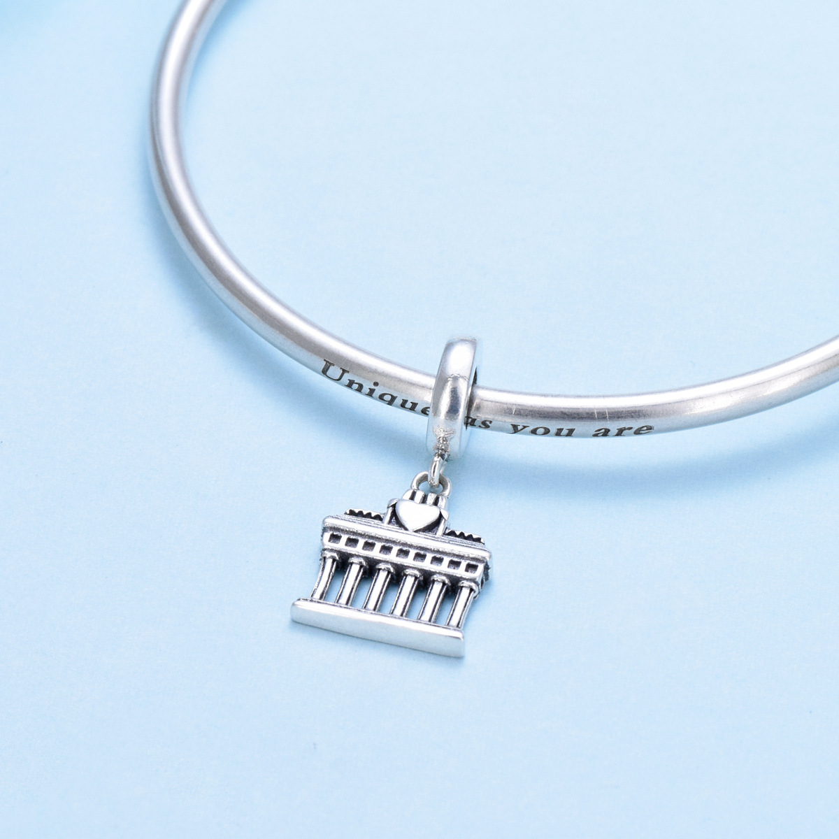 S925 sterling silver bead DIY pendant - Image 4