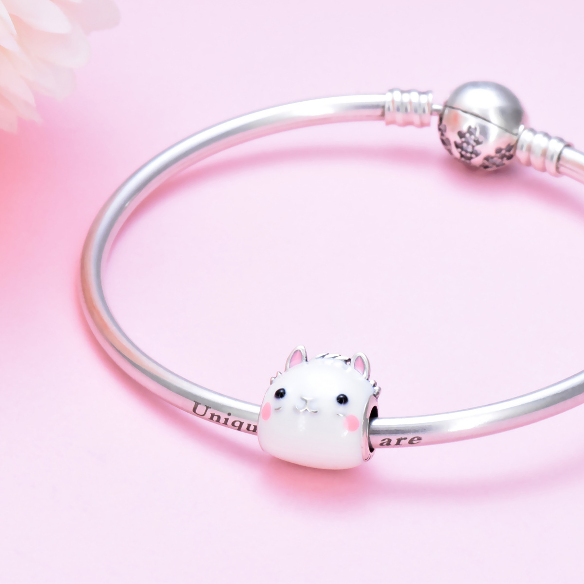 S925 sterling silver bead DIY pendant for cats - Image 4