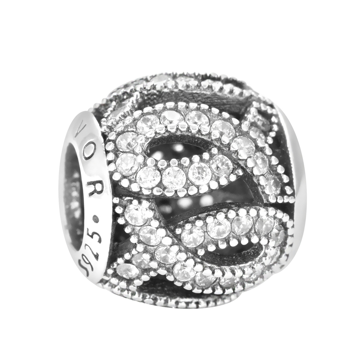 S925 sterling silver bead DIY pendant - Image 2