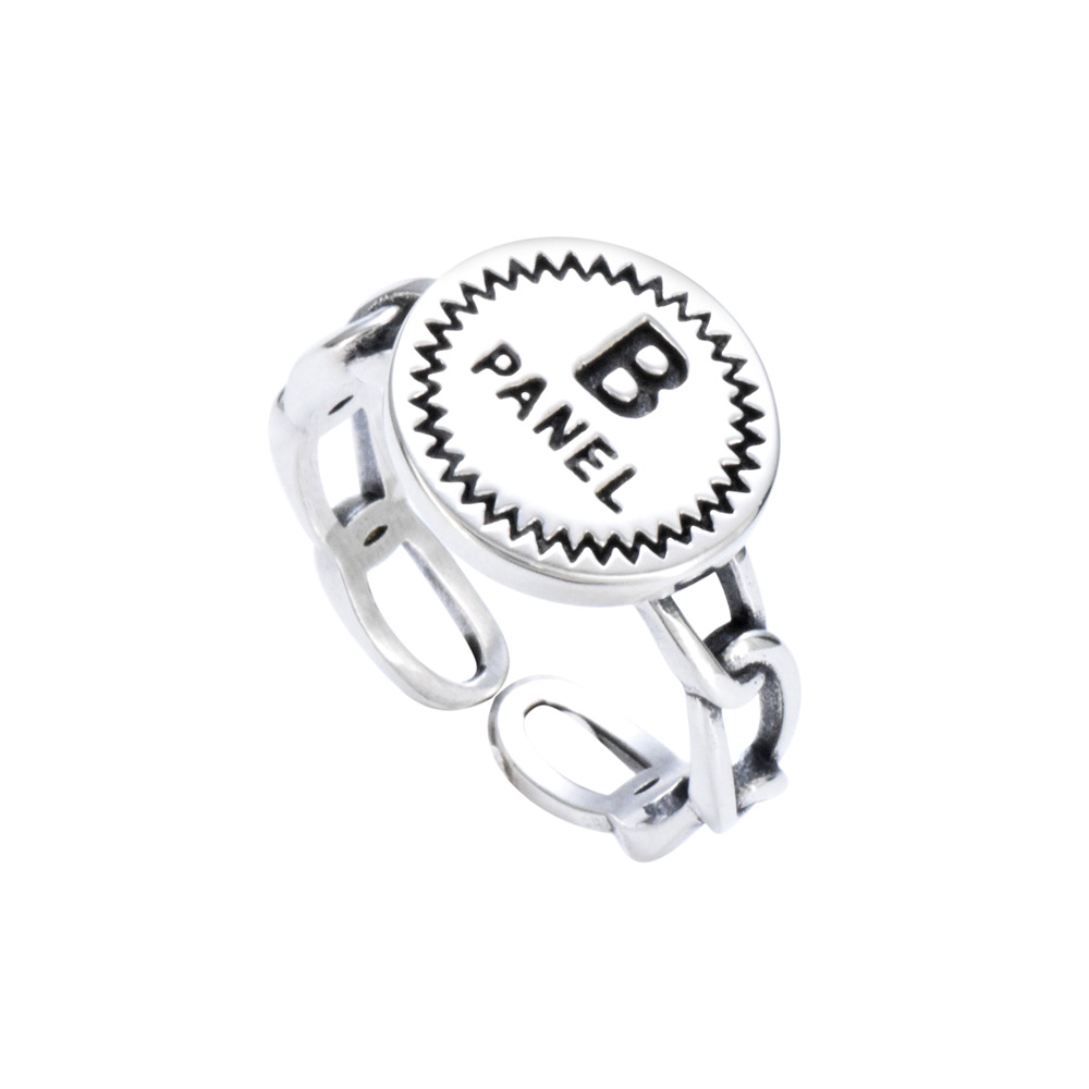 S925 sterling silver ring anti-oxidation unisex - Image 3