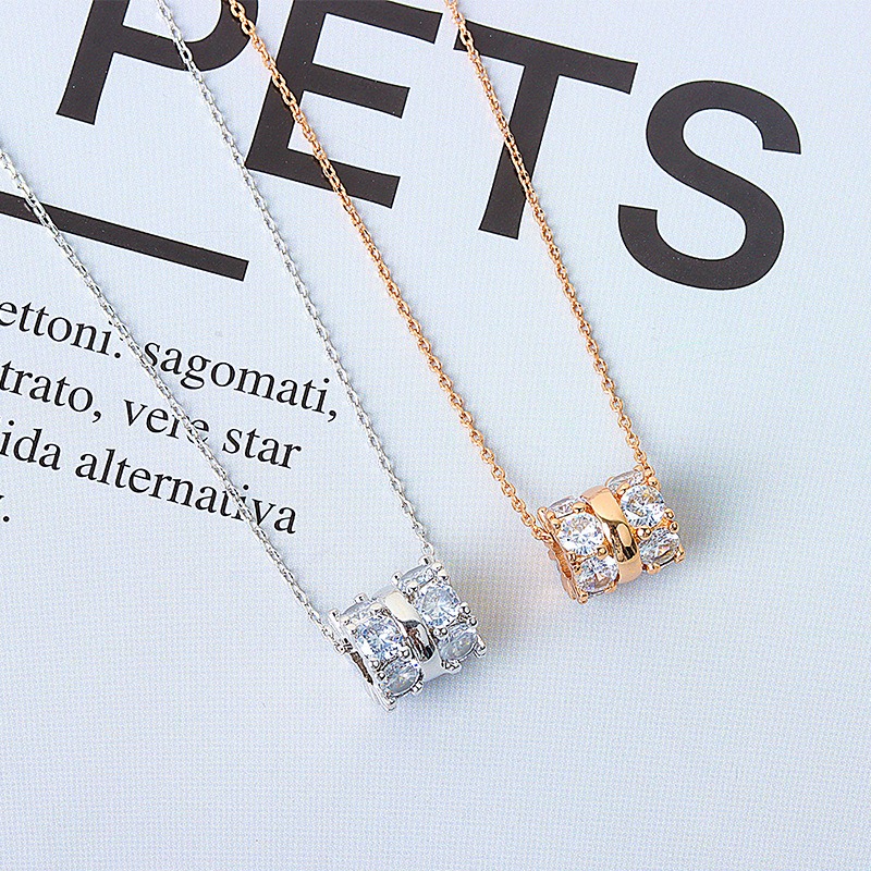 S925 sterling silver necklace small waist pendant clavicle chain - Image 4