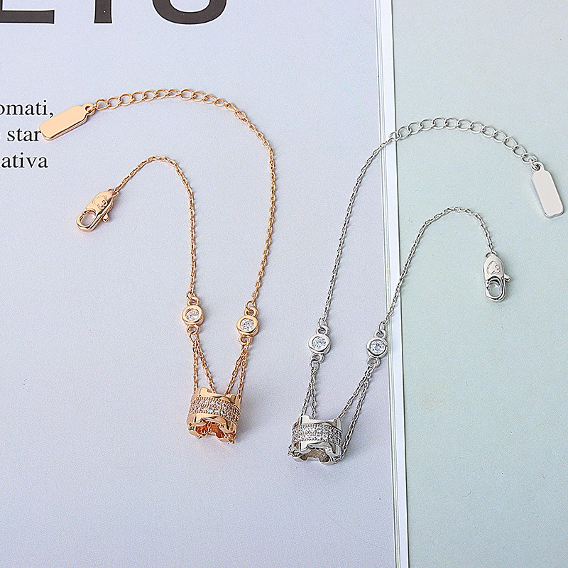 S925 sterling silver bracelet small waist bracelet - Image 4