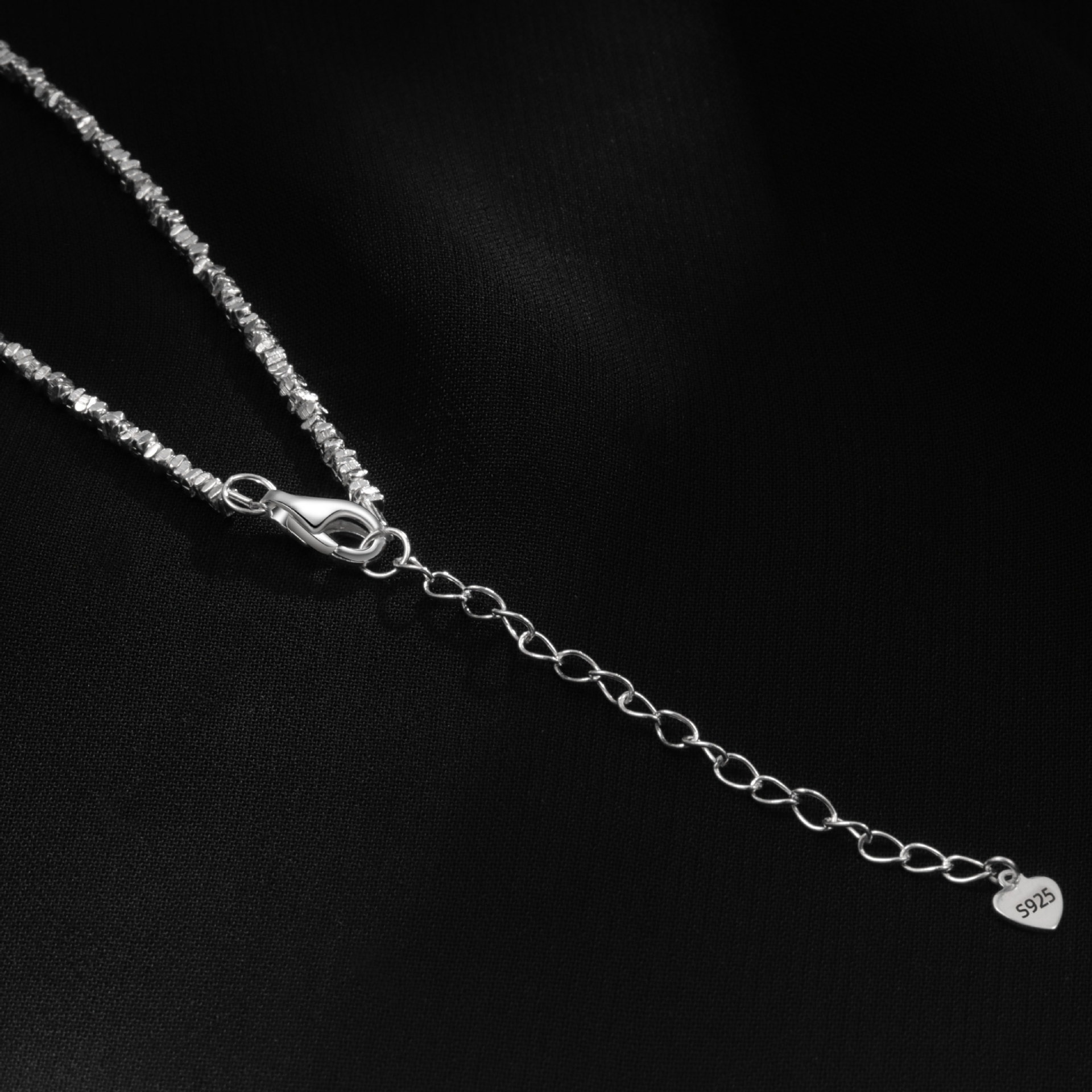 S925 sterling silver necklace clavicle chain - Image 3