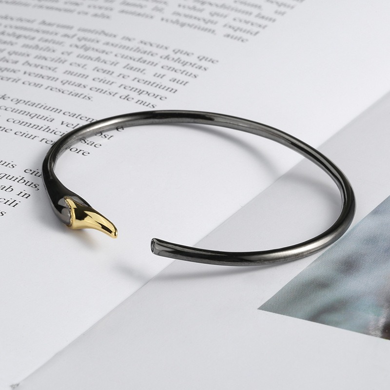 S925 sterling silver bracelet swan bracelet - Image 4