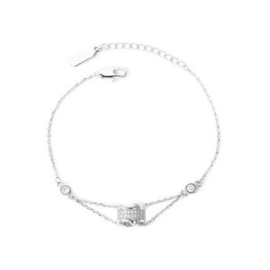 S925 sterling silver bracelet small waist bracelet