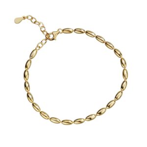 S925 sterling silver bracelet beanie bracelet