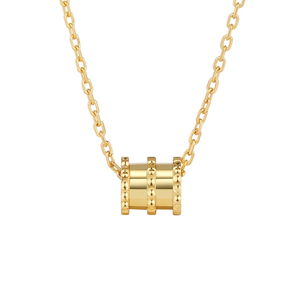 S925 sterling silver necklace small waist pendant clavicle chain - Image 4